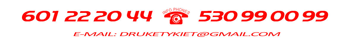 <druk etykiet Łódź>